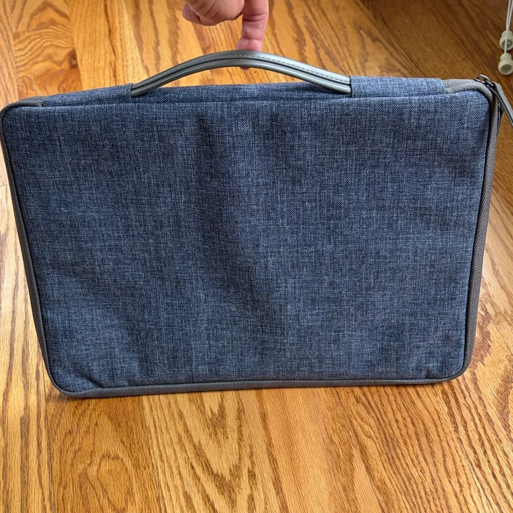DOMISO 14 inch Laptop Case Sleeve Protective Cover Heather Gray